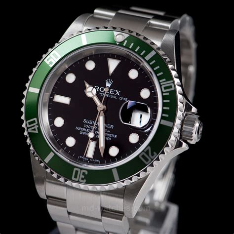 rolex submariner grün 50th anniversary edition|rolex submariner green bezel price.